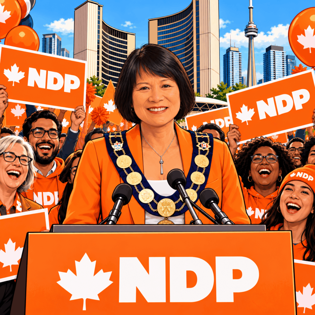 Meet Olivia Chow, Toronto’s (NDP) Mayor